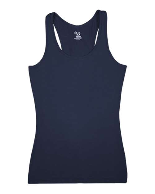 Badger Women's Pro-Compression Racerback - Navy