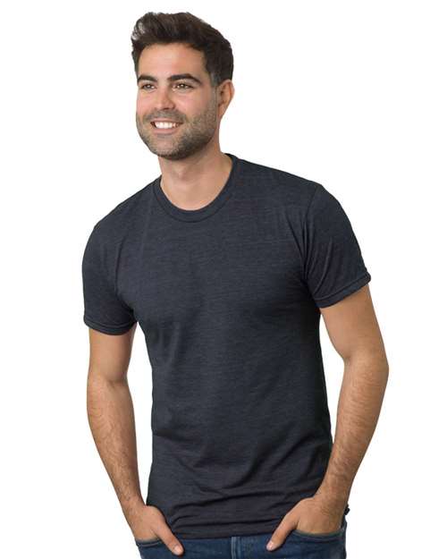 Bayside Unisex USA-Made Triblend T-Shirt - Tri Dark Grey