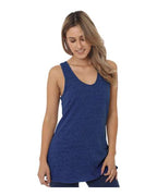Bayside Women's USA-Made Triblend Tank Top - Tri Denim