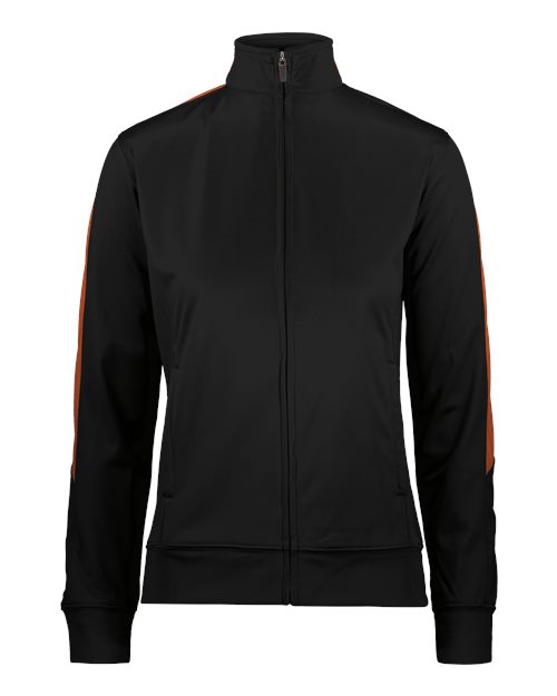 Augusta Sportswear Women's Medalist 2.0 Jacket - Black/ Orange