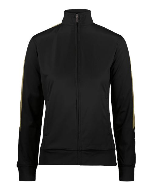 Augusta Sportswear Women's Medalist 2.0 Jacket - Black/ Vegas Gold