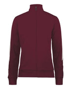 Augusta Sportswear Women's Medalist 2.0 Jacket - Maroon/ White