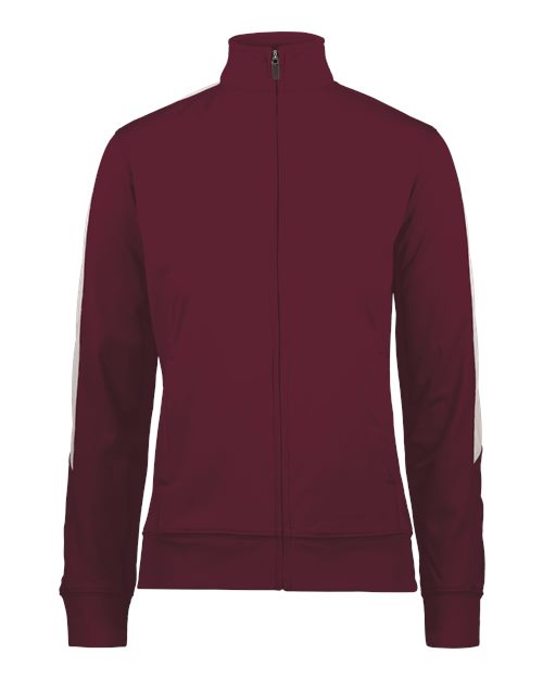 Augusta Sportswear Women's Medalist 2.0 Jacket - Maroon/ White