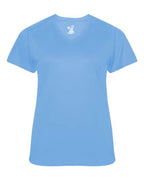 Badger Women's  Ultimate SoftLock™ V-Neck T-Shirt - Columbia Blue