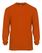 Badger Youth B-Core Long Sleeve T-Shirt - Burnt Orange