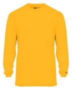 Badger Youth B-Core Long Sleeve T-Shirt - Gold