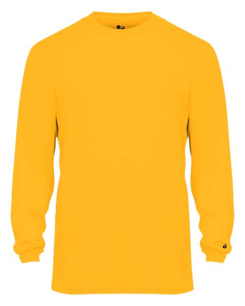 Badger Youth B-Core Long Sleeve T-Shirt - Gold