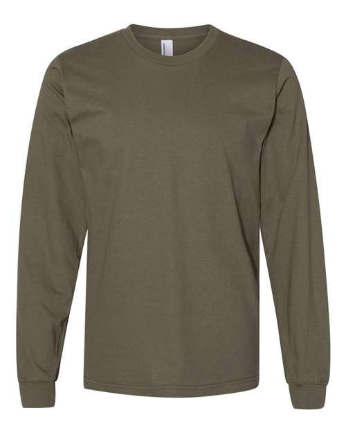 American Apparel Unisex Fine Jersey Long Sleeve Tee - Lieutenant