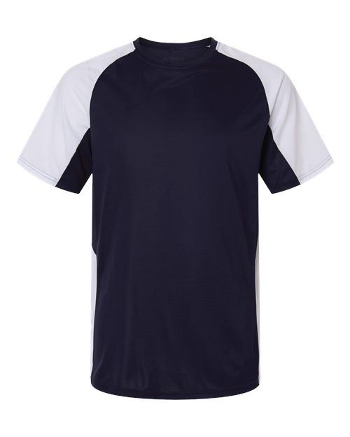 Augusta Sportswear Men's Cutter Jersey (Part 1 of 2) - Navy/ White