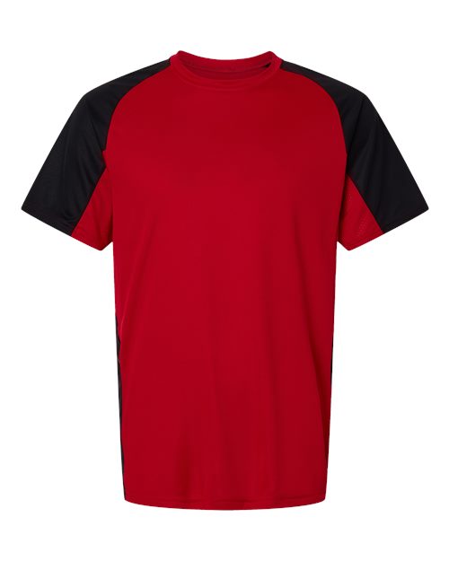 Augusta Sportswear Men's Cutter Jersey (Part 1 of 2) - Red/ Black