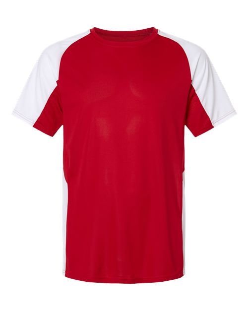 Augusta Sportswear Men's Cutter Jersey (Part 2 of 2) - Red/ White