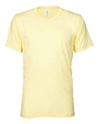 BELLA + CANVAS Triblend Tee (Part 3 of 5) - Pale Yellow Triblend