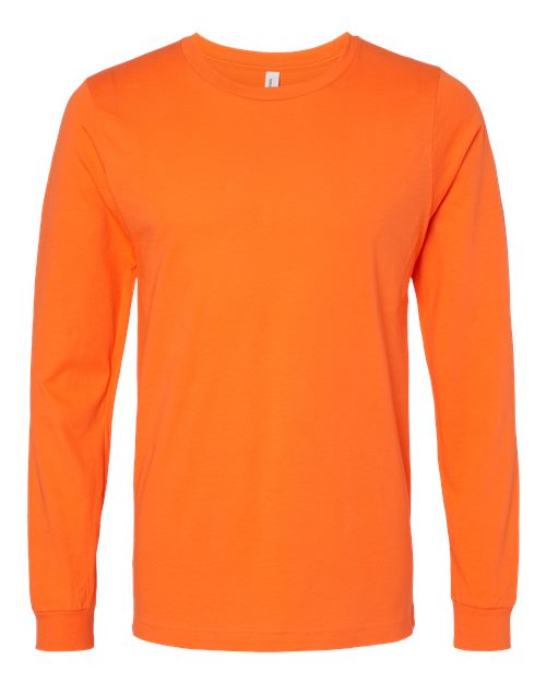 BELLA + CANVAS Unisex Jersey Long Sleeve Tee (Part 2 of 4) - Orange
