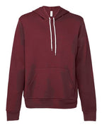 BELLA + CANVAS Unisex Sponge Fleece Hoodie Sweatshirt (Part 3 of 4) - Maroon