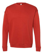 BELLA + CANVAS Unisex Sponge Fleece Drop Shoulder Crewneck Sweatshirt (Part 1 of 2) - Brick