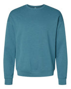 BELLA + CANVAS Unisex Sponge Fleece Drop Shoulder Crewneck Sweatshirt (Part 1 of 2) - Heather Deep Teal