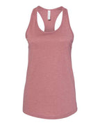BELLA + CANVAS Women's Jersey Racerback Tank - Heather Mauve