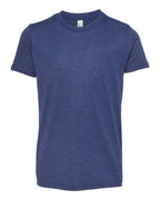 BELLA + CANVAS Youth Triblend Tee - Navy Triblend