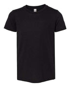 BELLA + CANVAS Youth Triblend Tee - Solid Black Triblend