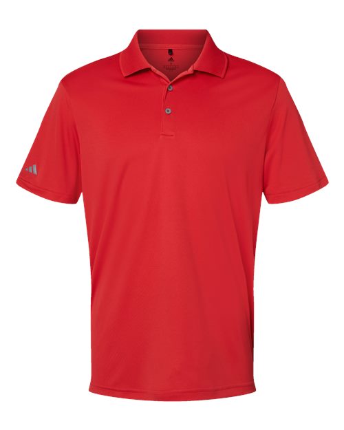 Adidas Men's Performance Polo (Part 1 of 2) - Collegiate Red
