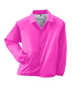 Augusta Sportswear Men's Coach's Jacket (Part 1 of 2) - Power Pink