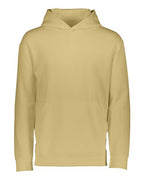 Augusta Sportswear Youth Wicking Fleece Hooded Sweatshirt - Vegas Gold