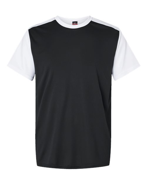 Alleson Athletic Men's Crewneck Pullover Baseball Jersey - Black/ White