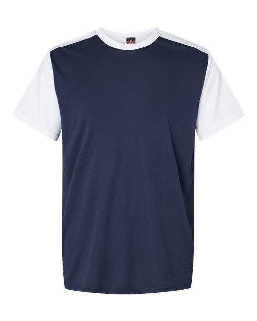 Alleson Athletic Men's Crewneck Pullover Baseball Jersey - Navy/ White