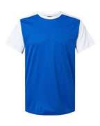 Alleson Athletic Men's Crewneck Pullover Baseball Jersey - Royal/ White