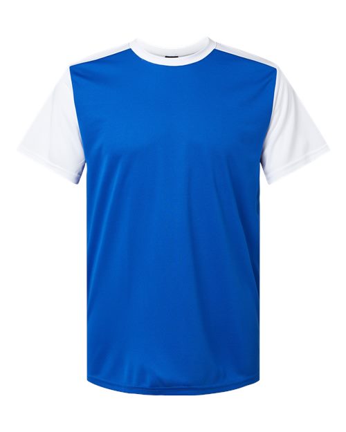 Alleson Athletic Men's Crewneck Pullover Baseball Jersey - Royal/ White