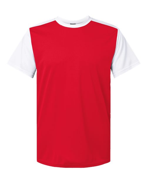 Alleson Athletic Men's Crewneck Pullover Baseball Jersey - Red/ White