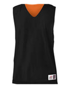 Alleson Athletic Men's Reversible Mesh Tank (Part 1 of 2) - Black/ Orange