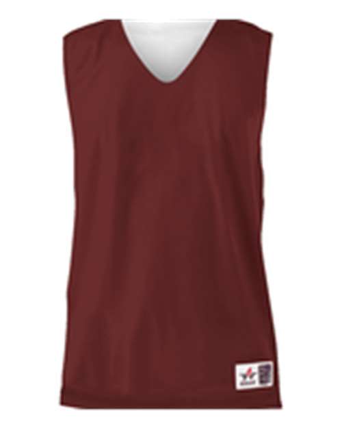 Alleson Athletic Men's Reversible Mesh Tank (Part 1 of 2) - Cardinal/ White
