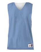 Alleson Athletic Youth Reversible Mesh Tank - Columbia Blue/ White