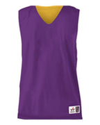 Alleson Athletic Youth Reversible Mesh Tank - Purple/ Gold