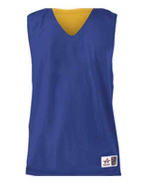 Alleson Athletic Youth Reversible Mesh Tank - Royal/ Gold