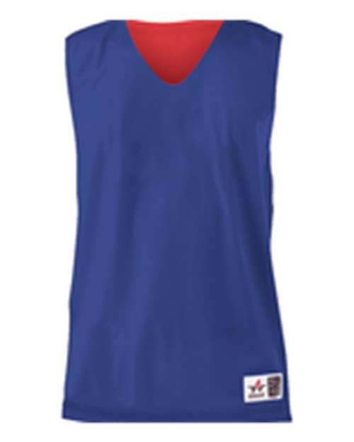 Alleson Athletic Youth Reversible Mesh Tank - Royal/ Red