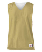Alleson Athletic Youth Reversible Mesh Tank - Vegas Gold/ White