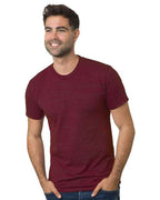 Bayside Unisex USA-Made Triblend T-Shirt - Tri Cranberry