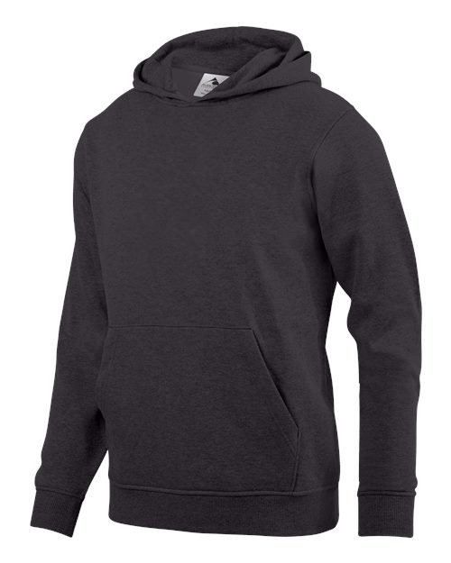 Augusta Sportswear Youth 60/40 Fleece Hooded Sweatshirt - Carbon Heather