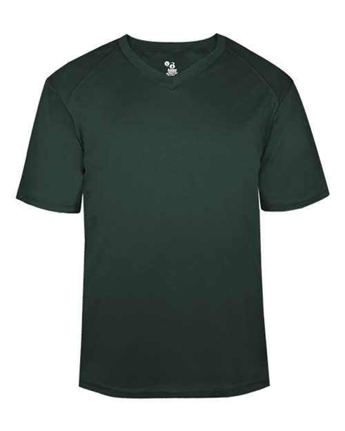 Badger Men's B-Core V-Neck T-Shirt - Forest