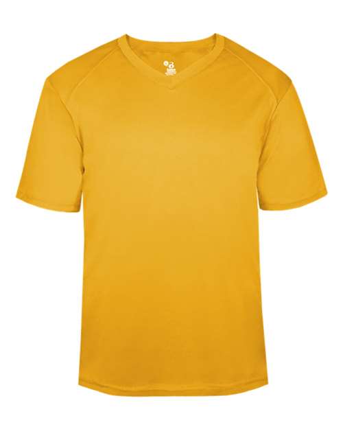 Badger Men's B-Core V-Neck T-Shirt - Gold