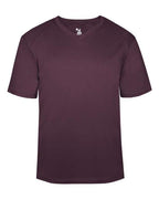 Badger Men's B-Core V-Neck T-Shirt - Maroon