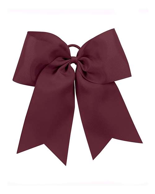 Augusta Sportswear Cheer Hair Bow - Maroon