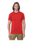 Bayside Unisex USA-Made 50/50 T-Shirt - Red