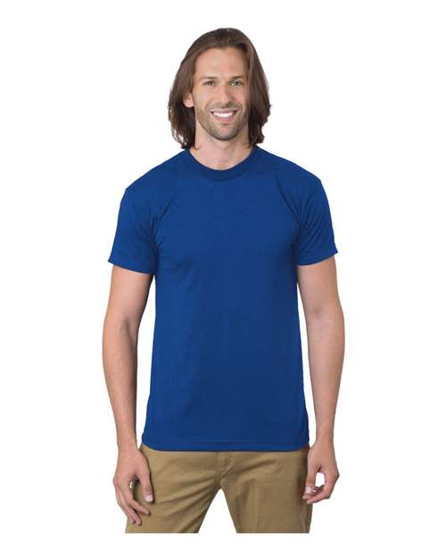 Bayside Unisex USA-Made 50/50 T-Shirt - Royal Blue