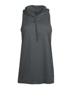 Badger Women's B-Core Racerback Hooded Tank Top - Graphite