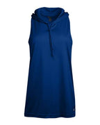 Badger Women's B-Core Racerback Hooded Tank Top - Royal