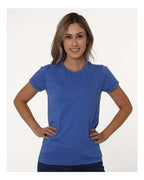 Bayside Women's USA-Made Triblend T-Shirt - Tri Denim