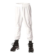 Alleson Athletic Men's Pull-Up Baseball Pants - White